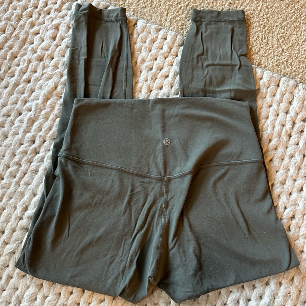 Sage lululemon align 25” leggings size 8